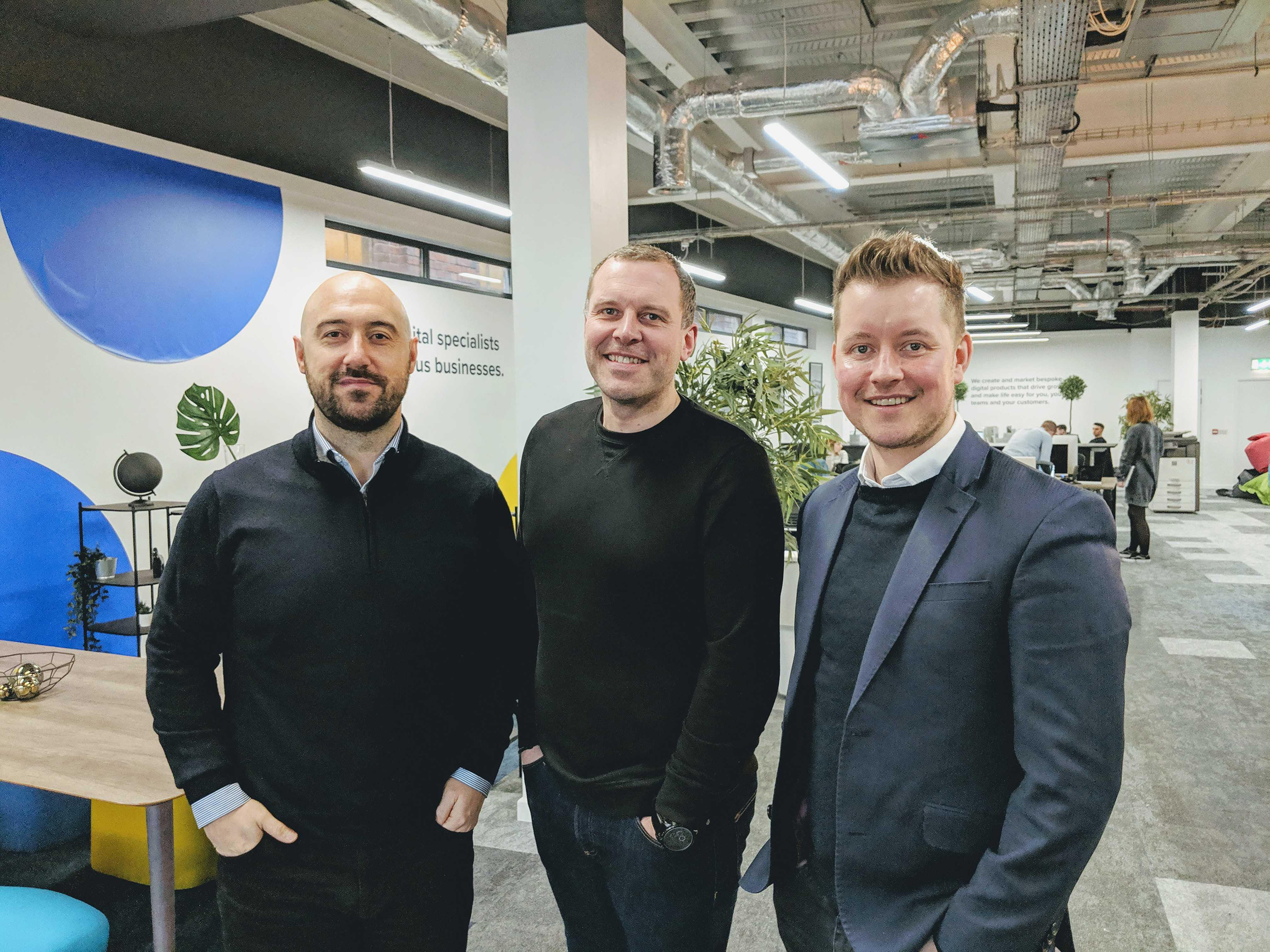 2019-04/1554303122_pj-ellis-anthony-bisseker-and-rob-pollard-of-lightbox-at-the-company-s-new-office